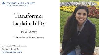 Hila Chefer - Transformer Explainability