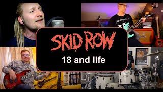 18 and life  - Skid Row   (Splitscreen Cover)