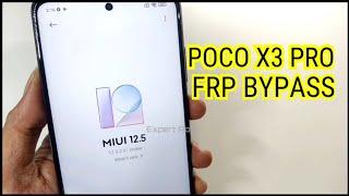 Xiaomi Poco X3 Pro Miui 12.5 Google Account Unlock FRP Bypass Without Pc Latest Security Patch