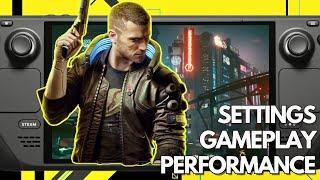 Should you play Cyberpunk 2077 on Steam Deck? (2024)