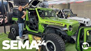 AWESOME Jeep Mods and Accessories for Your Jeep Wrangler and Gladiator at SEMA 2024 - DAY 3