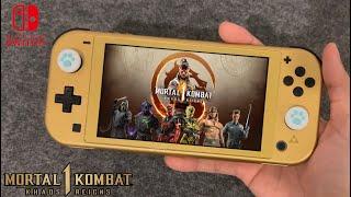 Mortal Kombat 1 Nintendo Switch Lite Gameplay