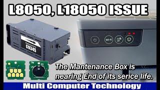 epson l8050,l18050 Maintence box chip Adjustment Program by MCT TECH call Us 9630716386