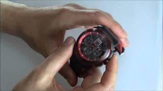 Jordi Chronograph Red Horizon Watch Review | aBlogtoWatch