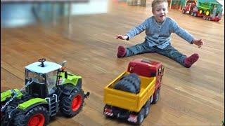 Bruder Truck & Tractor WORLD, Best of JACK's BRUDER Toy Kids Play!