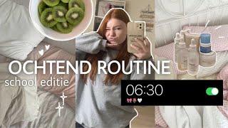 SCHOOL OCHTEND ROUTINE ️ | GRWM |middelbare school | productief *realistisch*