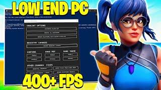 How To Boost FPS In Fortnite!  (Low End-PC/Laptop) Chapter 5 Season 3