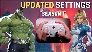 UPDATED Controller Settings for Marvel Rivals - Season 1