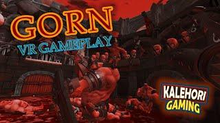 "The craziest gladiator game ever" - GORN (PC) 2020 VR Gameplay (Age 16+)