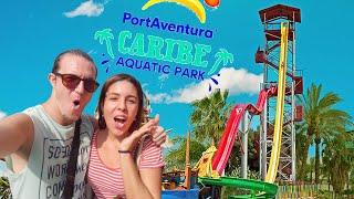  COSTA CARIBE AQUATIC PARK 2024 | Todos los toboganes y Novedades  Port Aventura World