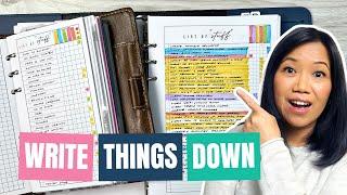 Getting Things Done (GTD) | List of "Stuff"