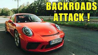 ROAD TRIP TO NURBURGRING - SMALL TOWN CRUISE & BACKROAD BLISS | PORSCHE 911 GT3 POV [EP. 2]"