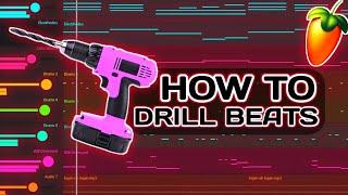 How To Drill Beats (Beatmaking FL Studio Mobile)