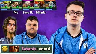 When OLD Nigma Team Up Vs Satanic : EZ MMR GAME