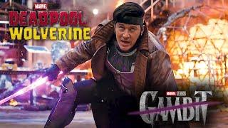 Gambit in Deadpool & Wolverine -- All Powers & Fights Scenes -- Channing Tatum