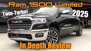 2025 Ram 1500 Limited (540 hp Twin Turbo I-6!): Start Up, Test Drive & In Depth Review