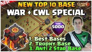 NEW TOWN HALL 10 BASE WITH LINK 2023 | BEST TH10 WAR/CWL/TROPHY BASE | TH10 BASE (Clash of Clans)