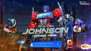 Script Skin Johnson Transformers Optimus Prime No Passsword Full Effect & Voice - Patch Terbaru