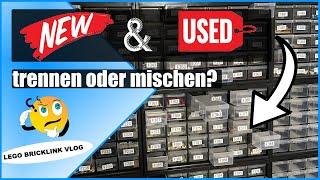 LEGO USED & NEW Steine trennen oder mischen? | BRICKLINK SHOP VLOG