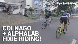 Fixed Gear Ride - Colnago Dream & Alphalab!