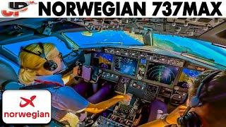 Norwegian 737MAX flight to beautiful Zadar Croatia