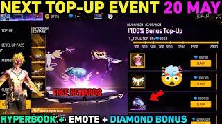 Next Top Up Event In Free Fire | 20 may 2024 | FF Max Upcoming Next Top Up Event Free Fire
