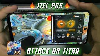 Game Booster??? Fanny test on itel P65 Mobile Legends