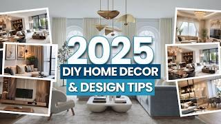 LUXURY DIY HOME DECOR AND DESIGN TIPS FOR 2025