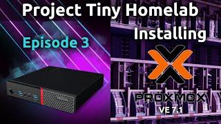 Installing a Proxmox (VE 7.1) cluster on multiple nodes - Project Tiny Homelab EP3