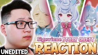 SIGEWINNE DIDN'T DESERVE THIS... | Sigewinne Story Quest REACTION (UNEDITED) | Genshin Impact 4.7