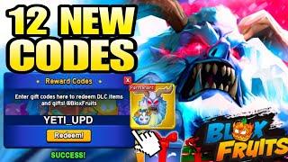 [XMAS UPDATE] ALL NEW WORKING CODES IN BLOX FRUITS 2024 DECEMBER! ROBLOX BLOX FRUITS CODE YETI