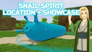 SNAIL SPIRIT AWAKEN LOCATION + SHOWCASE in SHINDO LIFE ROBLOX!