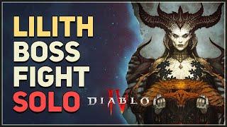 Lilith Boss Fight Diablo 4