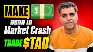  Make  IN CRYPTO CRASH!  Bitget Grid Bot + $TAO Strategy (CPI Data Volatility)