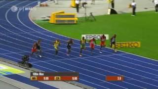 Usain Bolt 9.58 100m New World Record Berlin [HQ]