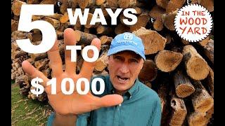 5 ways to make $1000 with your Chainsaw this year! - #432