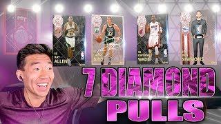 7 PINK DIAMOND PULLS! WE PULL FIRE! 2K18 MyTeam Pack Opening