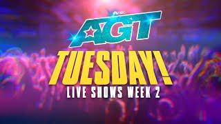 Find Out Who is Performing at the Live Shows | Week 2 | AGT 2022