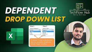 Dependent Drop Down List || Advanced Microsoft excel #dropdownlist #learnexcel