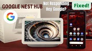 Google Nest Hub: Not Responding to Hey Google? - Fixed Google Assistant!