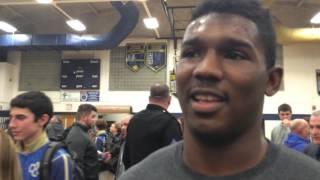 Collingswood's Dashon Burdett talks fighting off headlock, earning pin