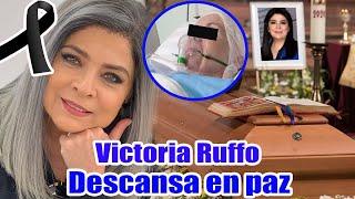 SUCEDIO HOY! Descansa en paz, Tristes noticias sobre la bella actriz Victoria Ruffo hoy 2021