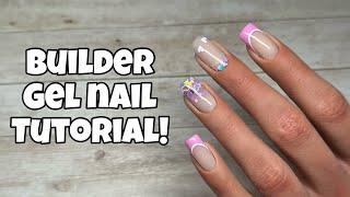 Love Heart Hard Gel Nails | Nail Sugar