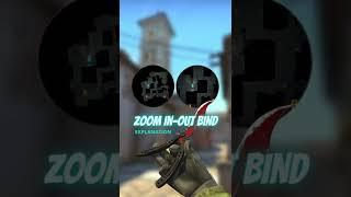 WHY SOME PROS USE ZOOM IN-OUT BIND | CSGO TIPS&TRICKS #shorts