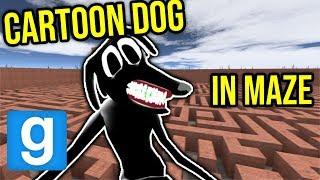 CARTOON DOG IN MAZE!! (Garry's Mod Sandbox)