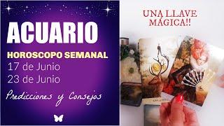 ⭐️ACUARIO! VIENE FIRME A HABLAR DE SENTIMIENTOS TIENE MIEDO DE PERDERTE Horóscopo Tarot Semanal