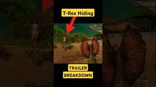 Jurassic World Rebirth Trailer Breakdown, D Rex, Diabolus Rex, Hidden #shorts #jurassicworldrebirth