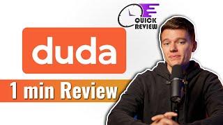 Duda Web Builder Review: Worth the Learning Curve? 