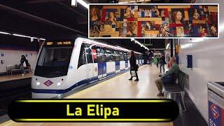 Metro Station La Elipa - Madrid  - Walkthrough 