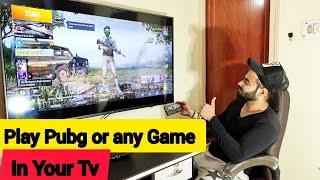 Play Pubg In Your Tv. || how to play Game In Smart Tv ||